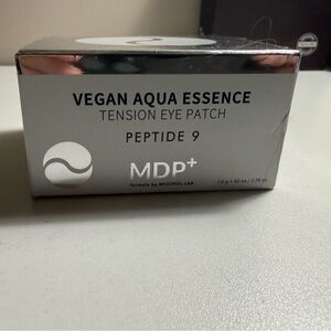 MDP+ Vegan Aqua Essence Tension Eye Patch Peptide 9 60ct New